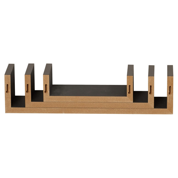 Zipcode Design™ Wickes 3 Piece Floating Shelf & Reviews Wayfair Canada